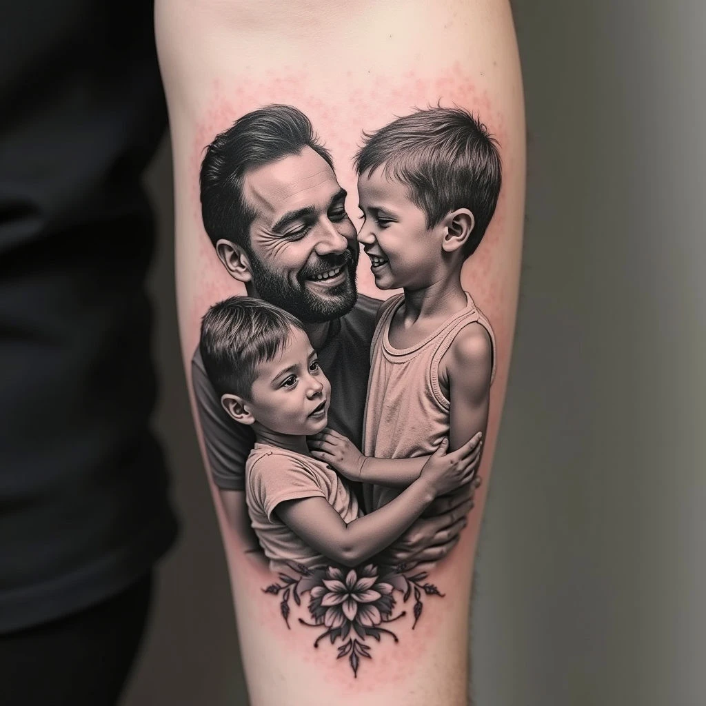Dad & Kids Tattoo Ideas: Symbolism, Designs & Inspiration