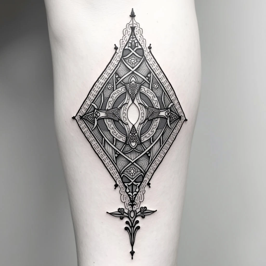 Diamond Shape Tattoo: Meaning & Symbolism Explained