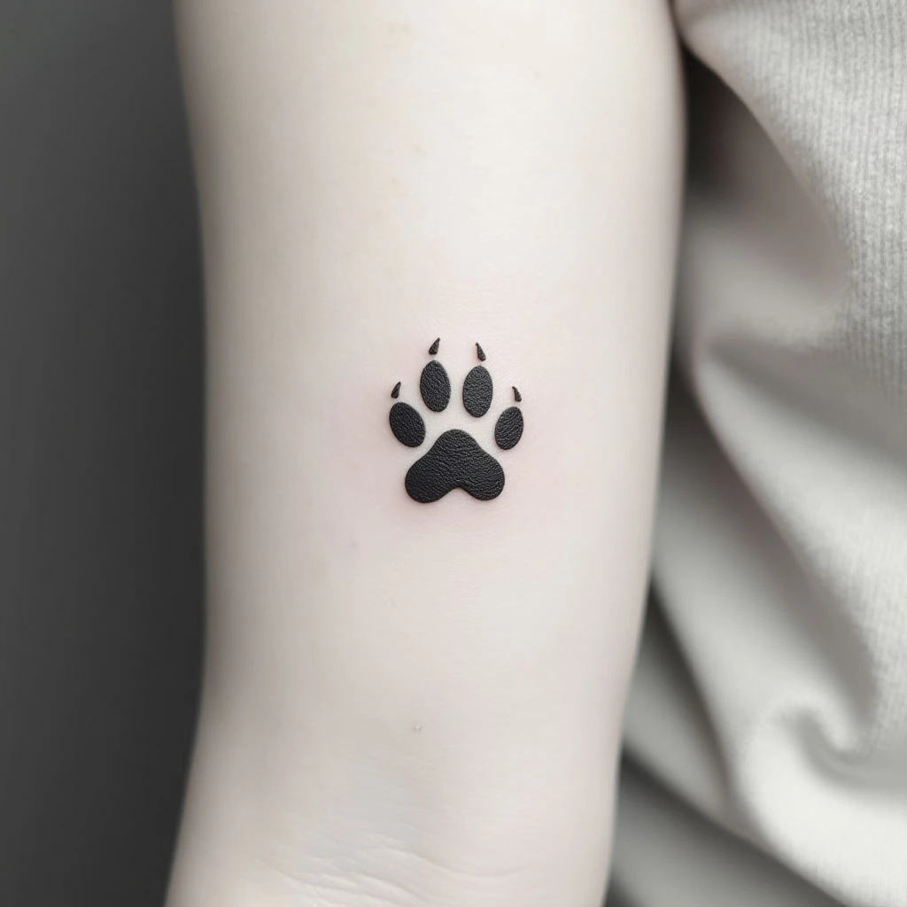 What Does a Dog Paw Tattoo Mean?