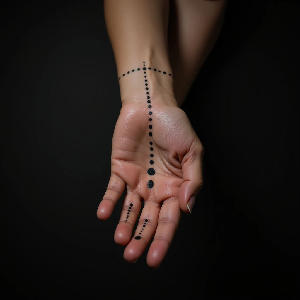 Finger Dot Tattoos: Meaning & Forearm Inspiration
