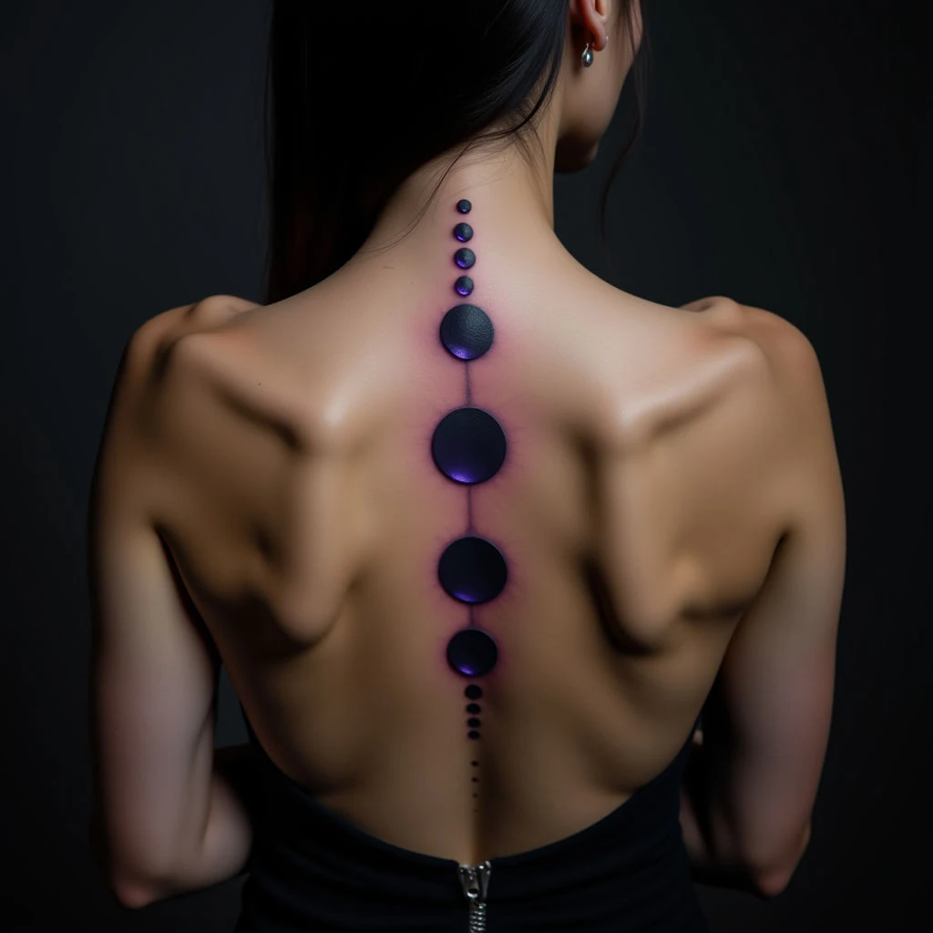 Three Dots Tattoo on Wrist: Meaning & Gothic Spine Design Ideas
