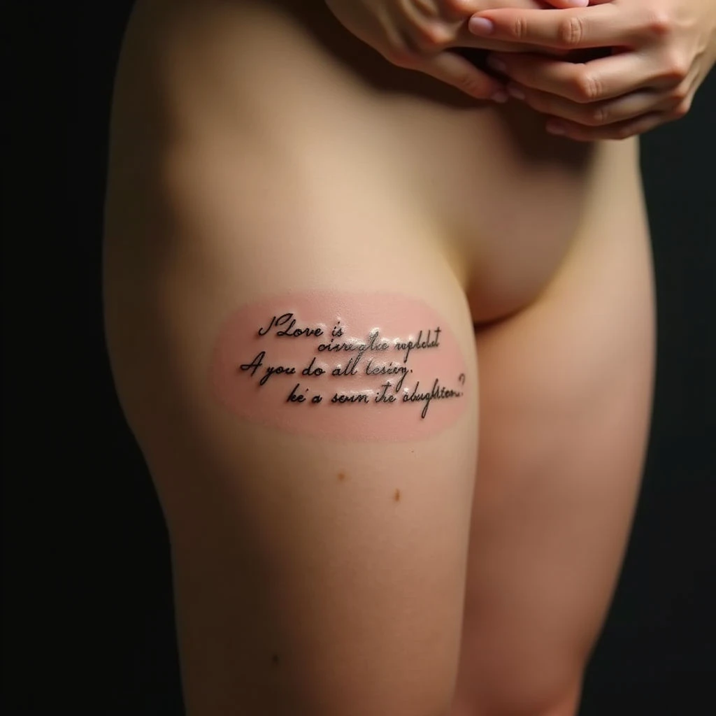 Dotwork Mother & Child Tattoo: A Brown Tribute to Unconditional Love