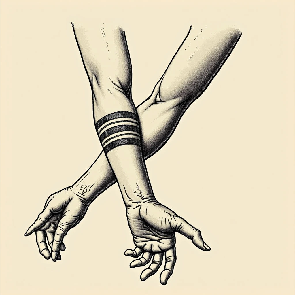 Decoding Double Line Tattoos: Symbolism and Meaning