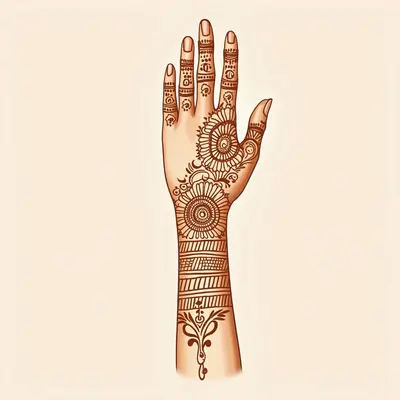 Easy Mehndi Designs for Back Hand: Simple & Beautiful