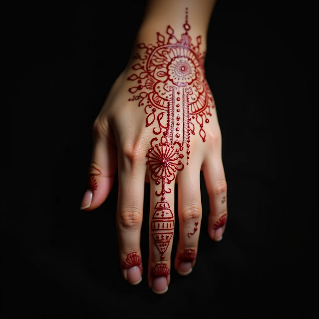 Easy Mehndi Designs for Front Hand: A Beginner's Guide
