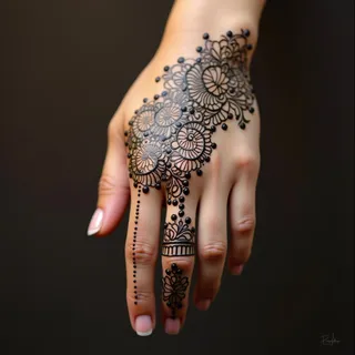 Easy Mehndi Designs for Front Hand: A Beginner's Guide