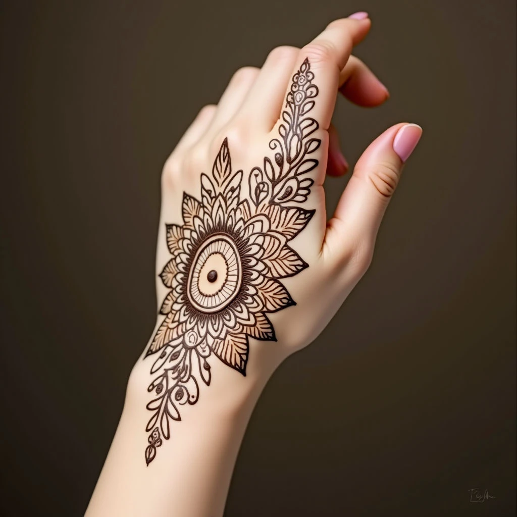 Easy Mehndi Designs for Front Hand - A Beginner's Guide