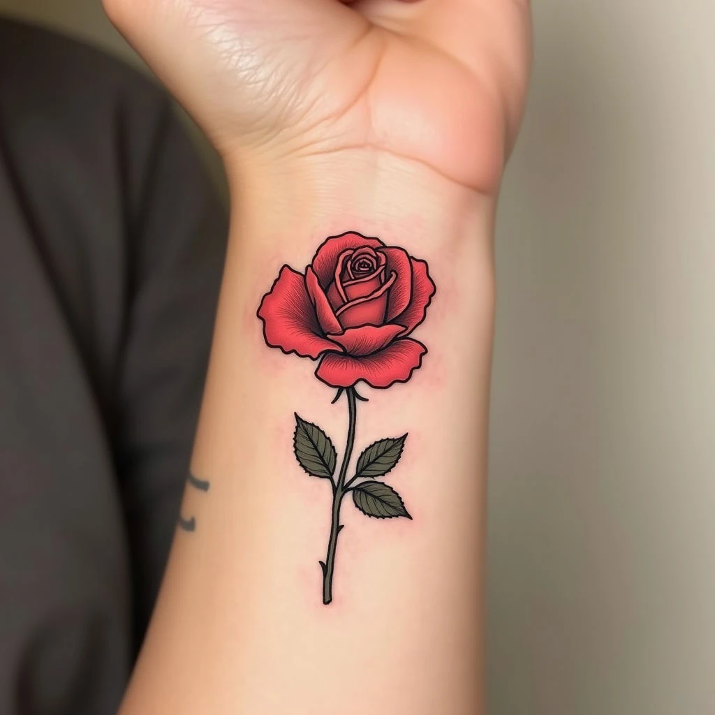 Easy Rose Tattoo Ideas: A Gentle Guide for Beginners & Families
