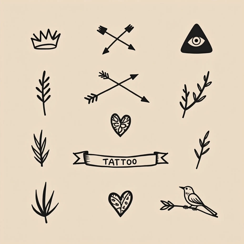 Whimsical Tattoo Collection: Design Inspiration