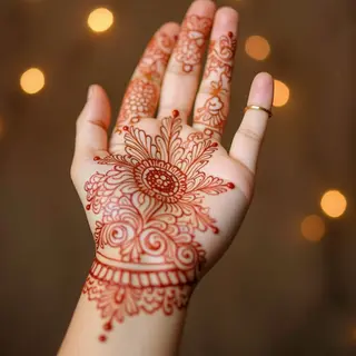 Easy & Very Easy Mehndi Designs for Front Hand