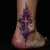 Meaningful Faith Tattoos for Women: Ankle Realism Designs