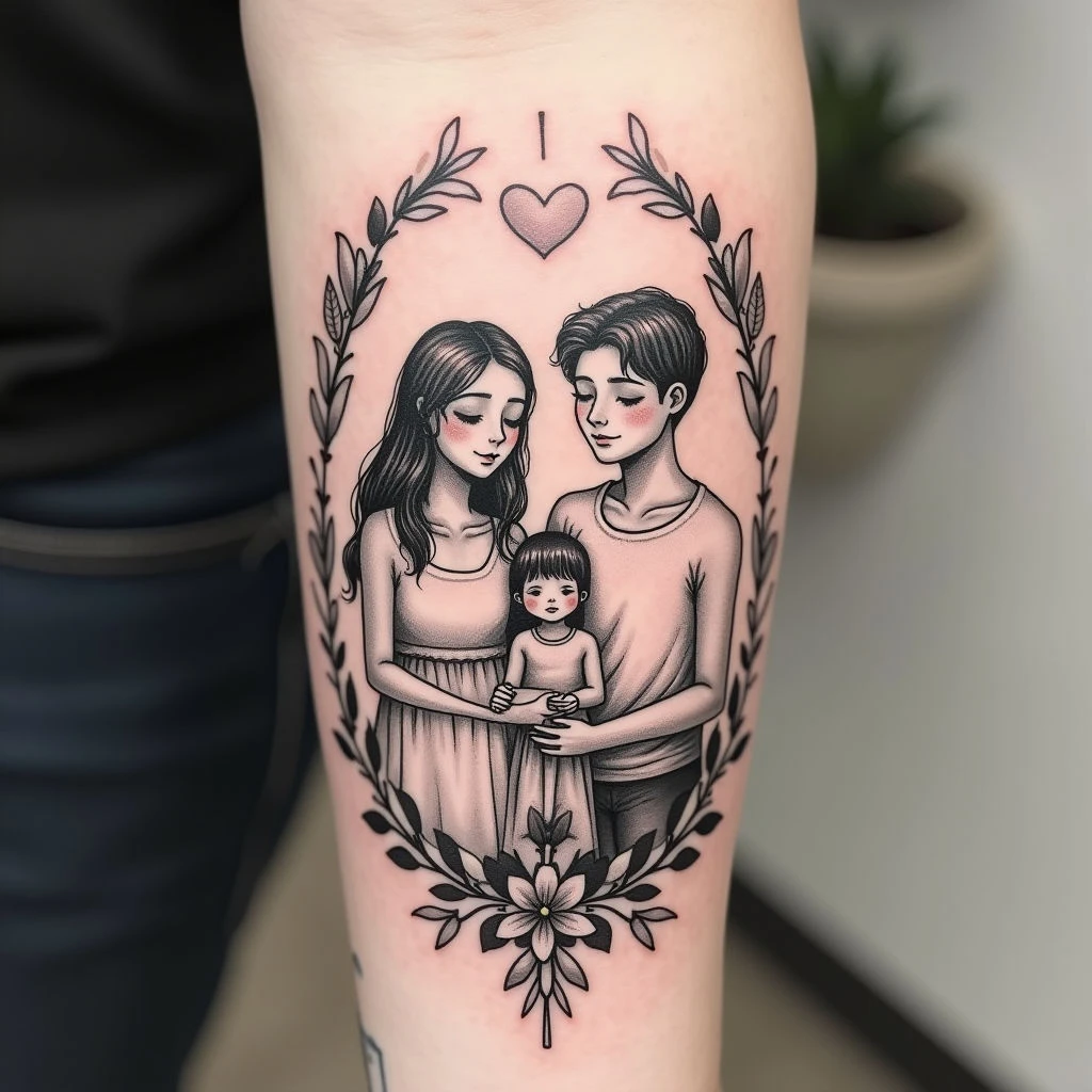 Family Arm Tattoos for Females: Designs & Meaning