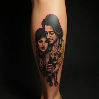 Family Symbol Tattoos: Meaning & Trash Polka Inspiration