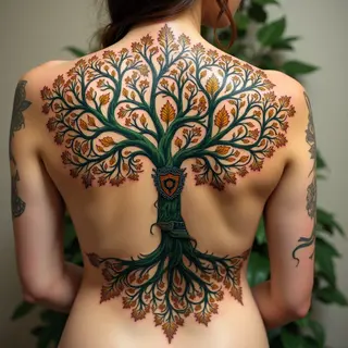 Family Tree Tattoos for Females: Roots, Branches & Meaning