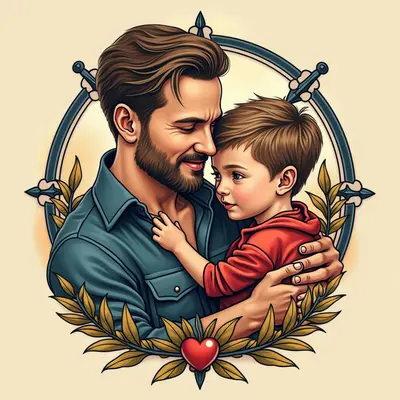 Father & Sons Tattoo Ideas: Honoring Legacy & Connection