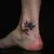 Gothic Kids' Names Ankle Tattoos: A Father's Unique Bond