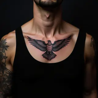 Sweet Linework Chest Tattoos for Fathers & Daughters – A Lasting Bond