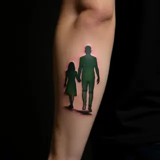 Unique Family Symbols: Father & Daughter Tattoo Ideas