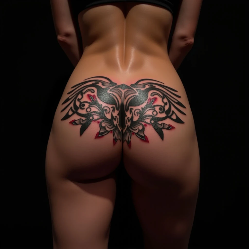 Tribal Mom & Daughter Tattoos: A Bond Etched in Ink on the Hip