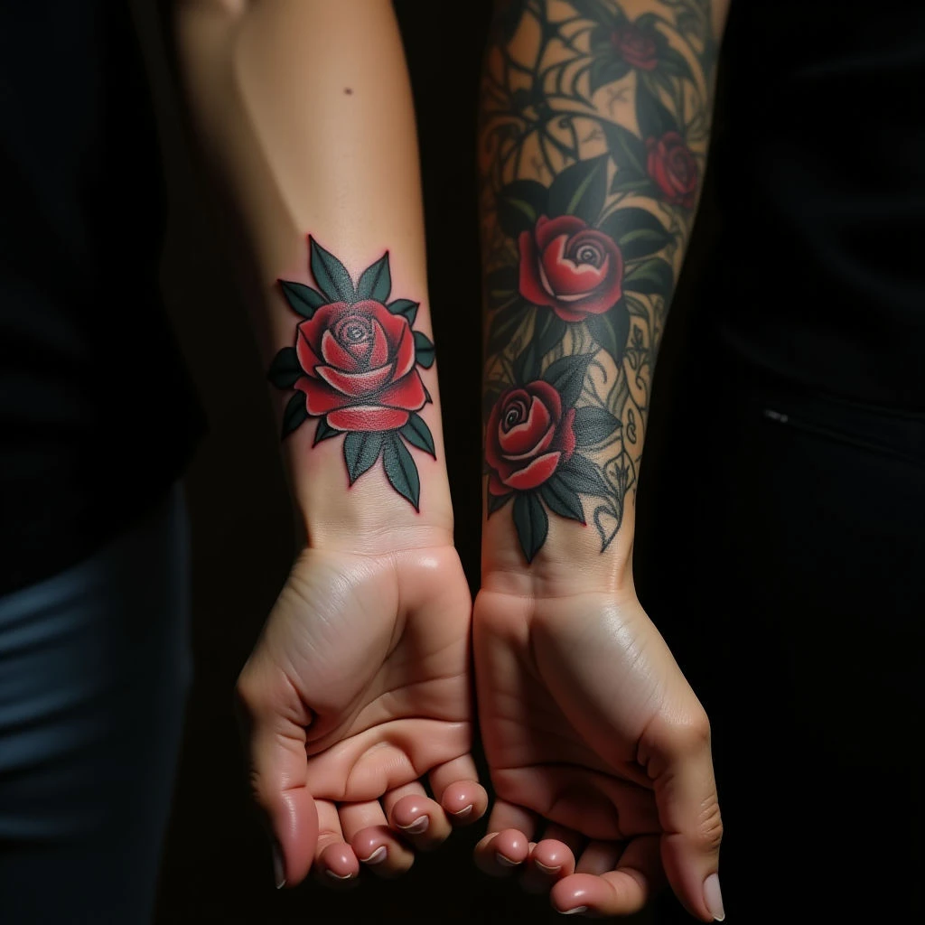 Unique Best Friend Tattoos for Guys & Girls: Meaningful Wrist Designs