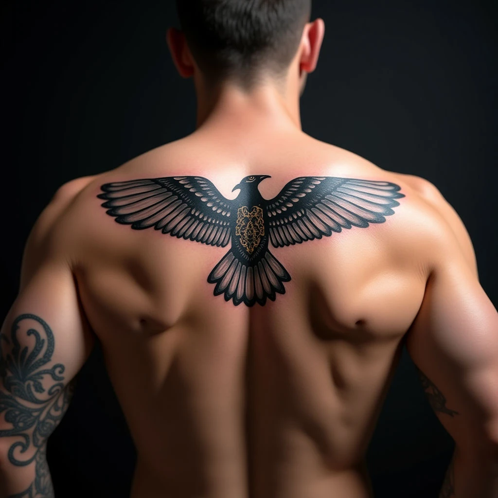 Powerful Fine Line Tattoos for Dad & Son - Back Designs
