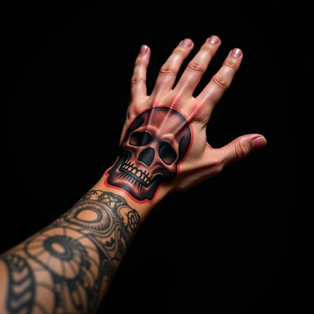 Gothic Father & Son Hand Tattoos: Powerful Designs for Young Men