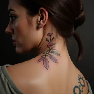 Sweet Baby Boy Tattoos for Mum: Tiny Linework Designs