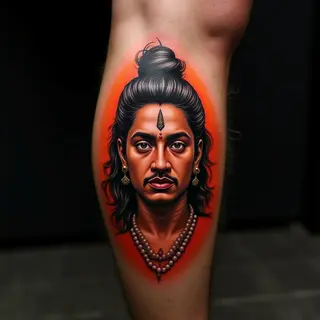 Fiery Father & Son Tattoo Designs for Boys