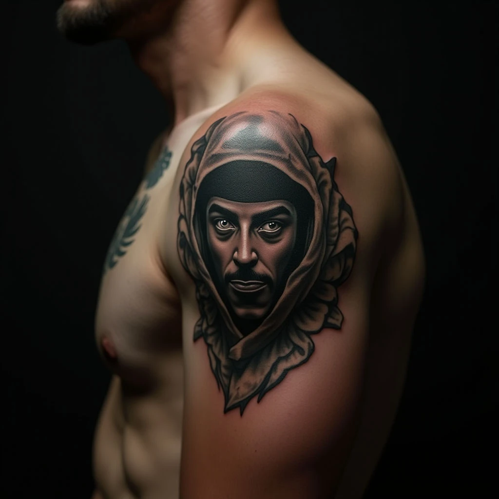 First Father & Son Tattoos: Old School Green & Black Designs