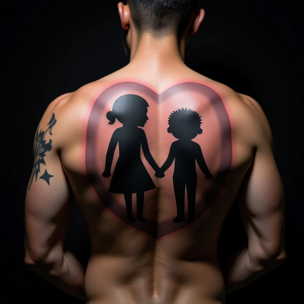 Father Son Tattoo Symbols: Powerful Back Designs