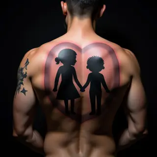 Father Son Tattoo Symbols: Powerful Back Designs