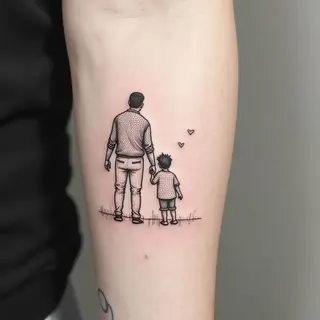Father-Son Tattoo Designs: A Symbol of Connection & Strength