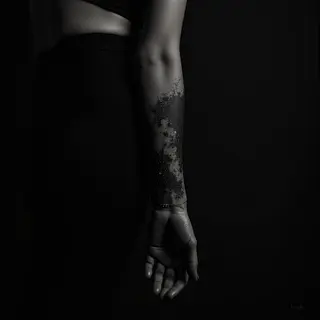 Feminine Forearm Tattoo Ideas: Embrace Darkness & Strength