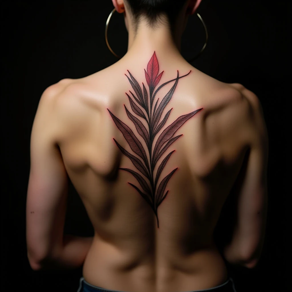 Fine Line Back Tattoo Size Guide: Finding Your Perfect M Fit