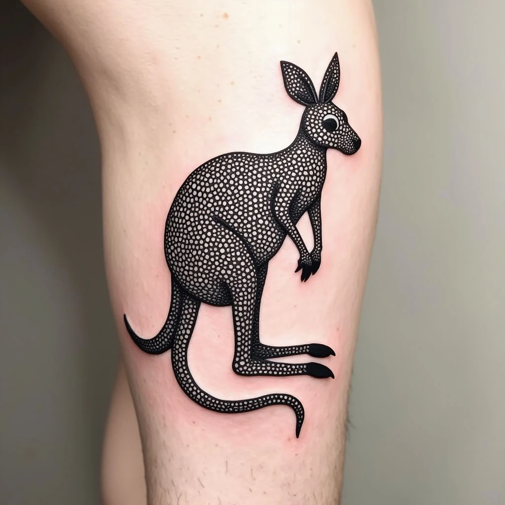 Dreamtime Whispers: Fine Line Tattoos Inspired by Aboriginal Art