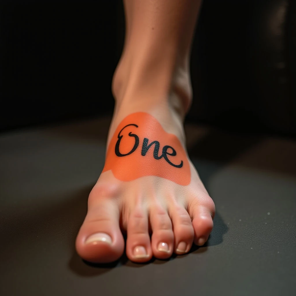Tiny Foot Word Tattoos: Placement & Inspiration