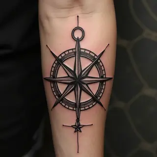 Forearm Compass Tattoo: Symbolism, Meaning & Design Ideas