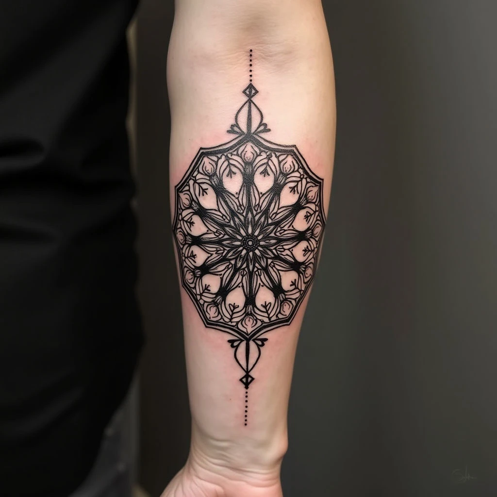 Forearm Tattoo Ideas: A Geometric Guide