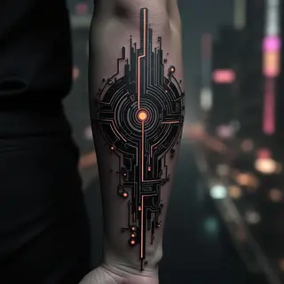 Unlocking the Meaning of Your Forearm Tattoo: A Cyberpunk Guide