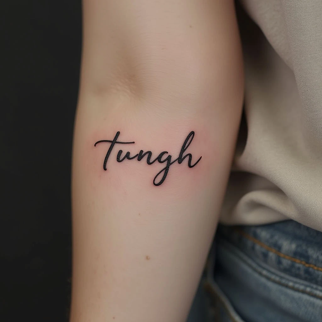 Forearm Word Tattoos: Placement, Meaning & Design Ideas