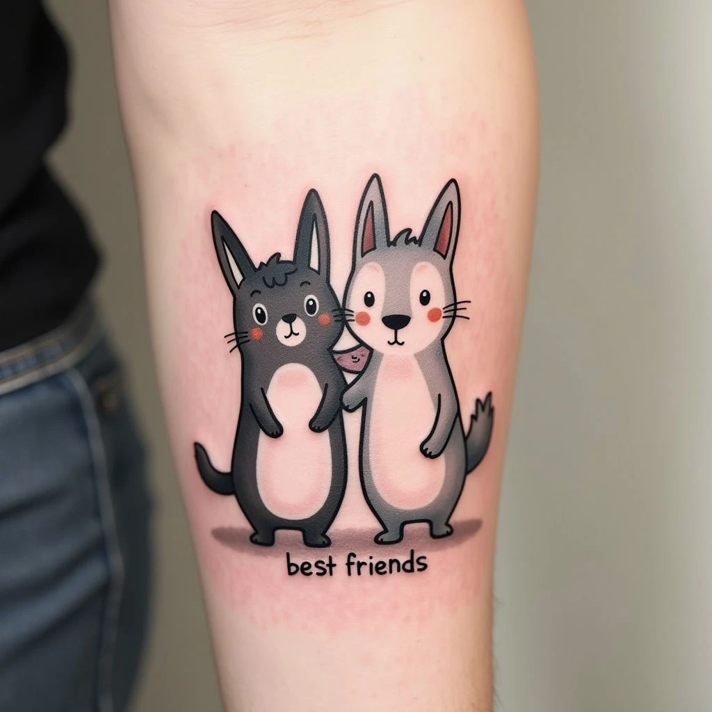Funny Best Friend Tattoo Ideas: A Guide to Matching Ink