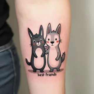 Funny Best Friend Tattoo Ideas: A Guide to Matching Ink