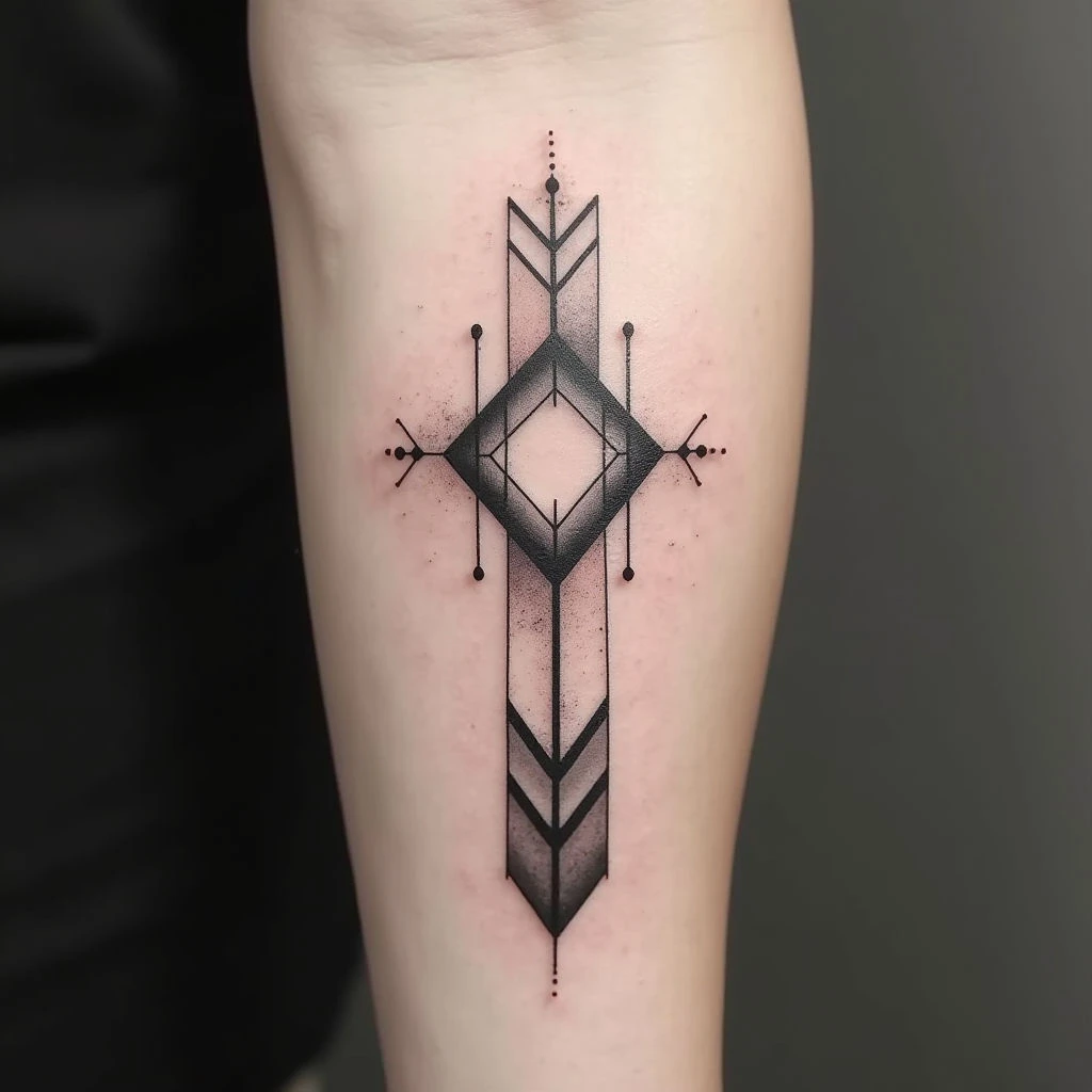 Geometric Arrow Tattoo: Meaning & Inspiration