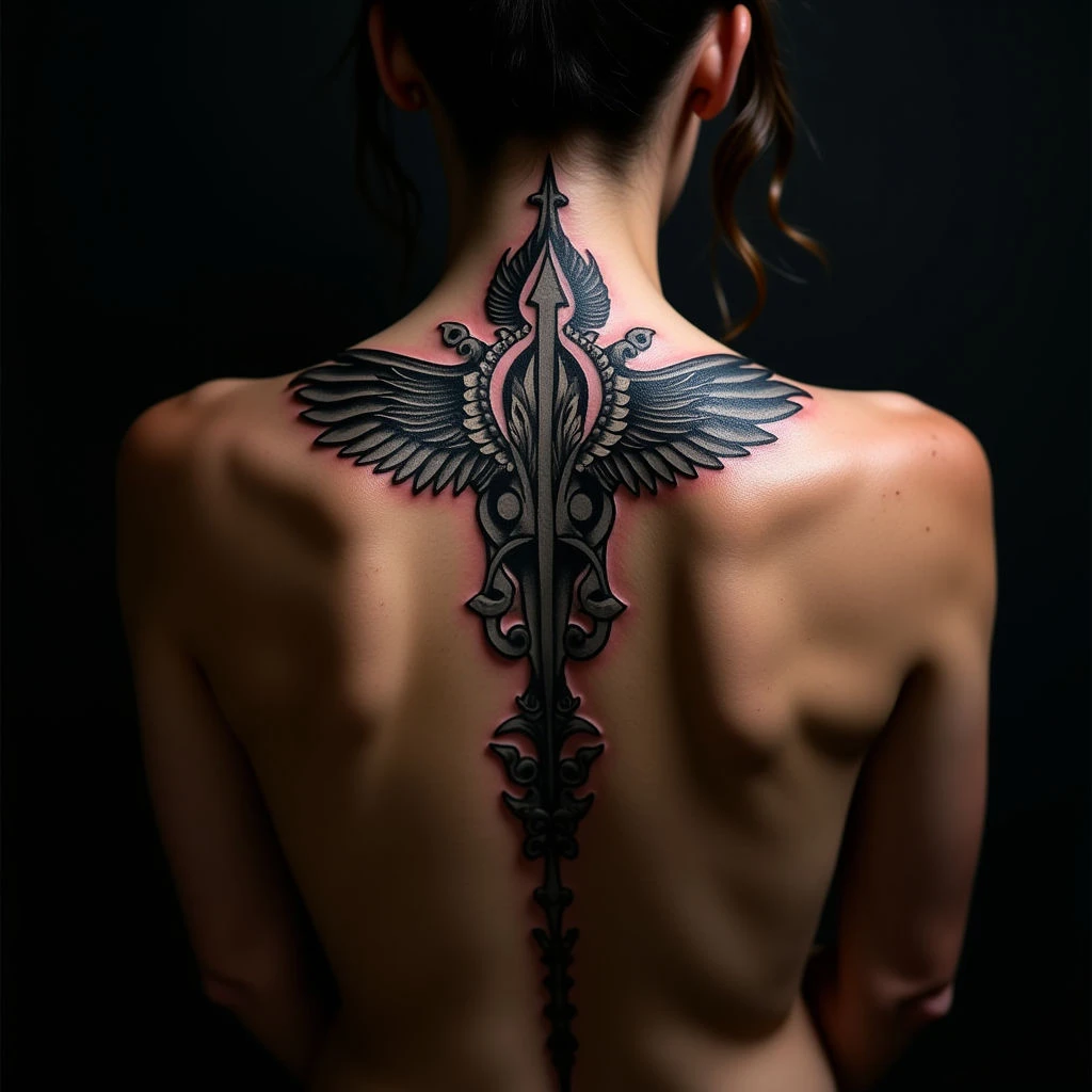 Intricate Biomechanical Calf Tattoo Ideas (Blue & Black)