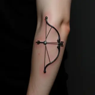 Minimalist Bow and Arrow Tattoo Ideas for Your Arm