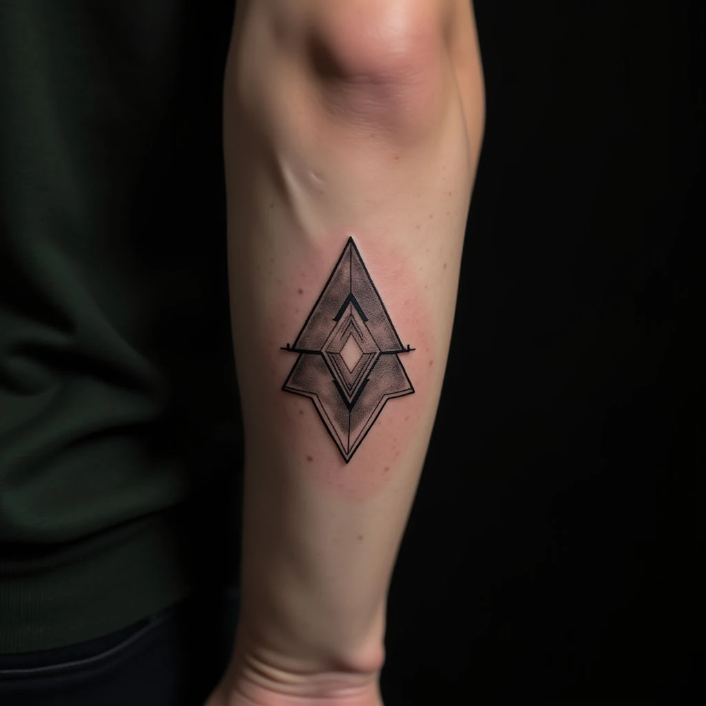 Cool Hand Tattoos for Boys: Simple Geometric Designs