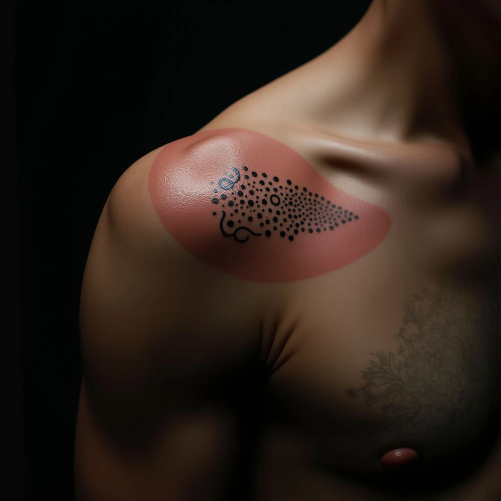 Flash Design Tattoos: A Deep Dive into Dotwork Geometry