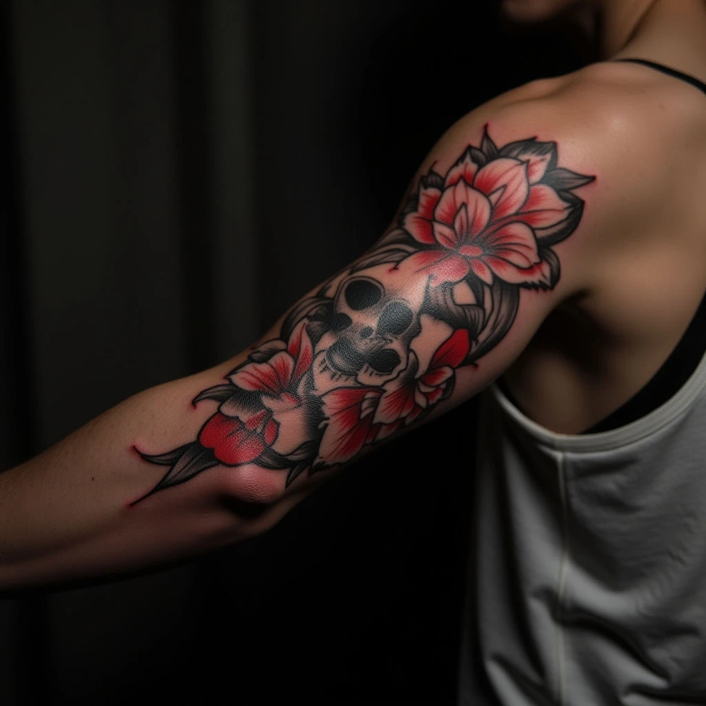 Feminine Geometric Sleeve Tattoos: Bold & Beautiful Designs