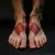 XXL Geometric Foot Tattoos: Size, Placement & Red Designs