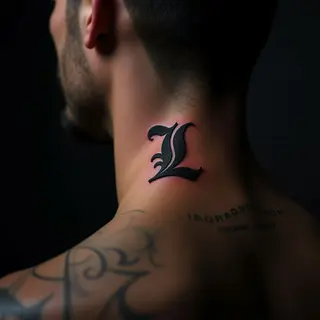 Geometric Name Tattoos for Men - Wrist Inspiration